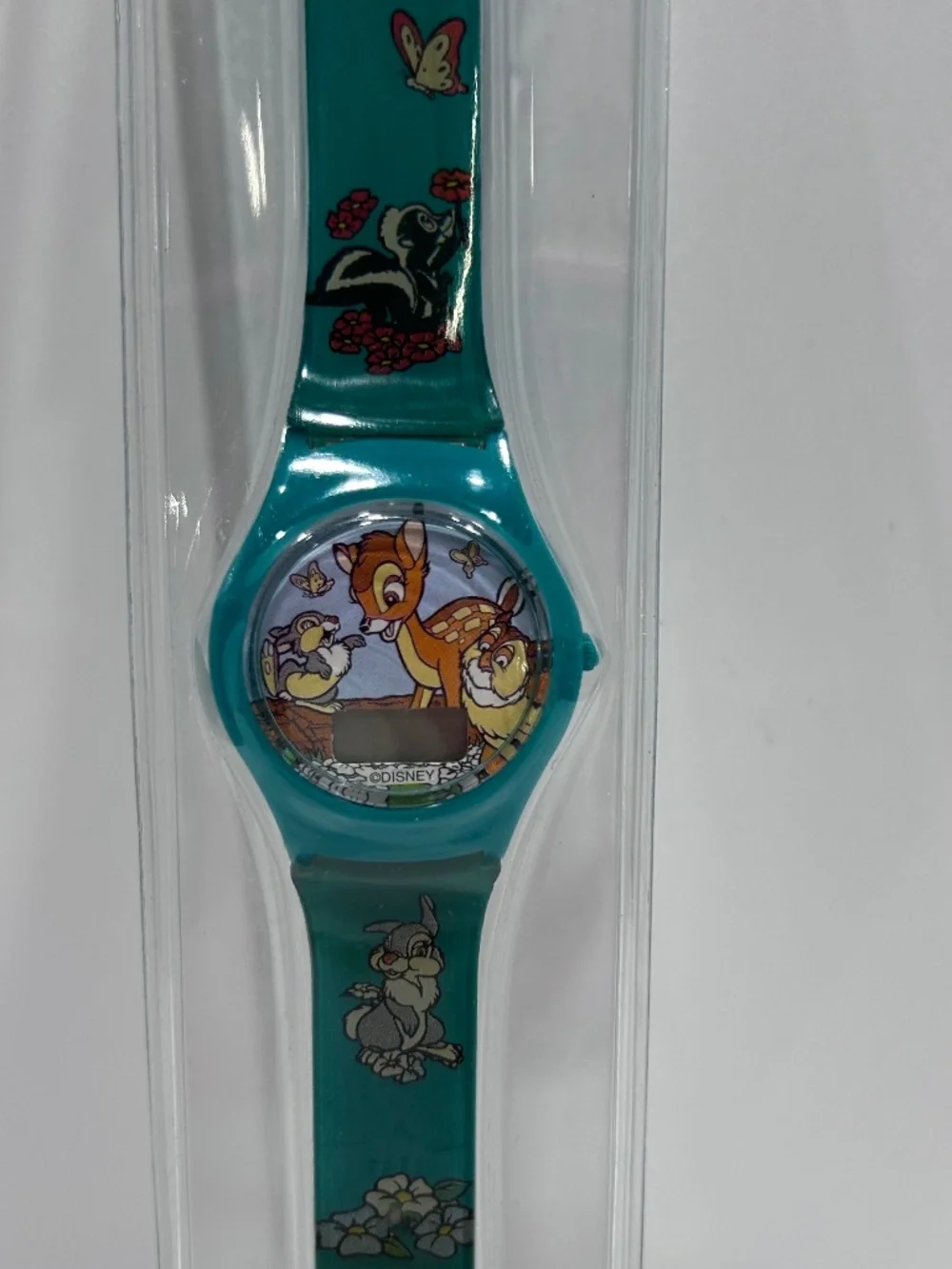 BAMBI Deer DIGITAL WATCH Disney (Fantasma 1990's)Toy Collectible/Vintage-Digital